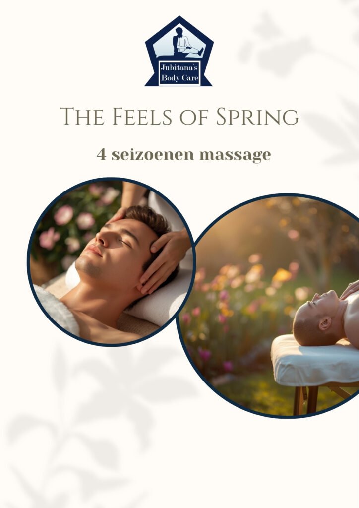 Lente Massageportret in de Buitenlucht